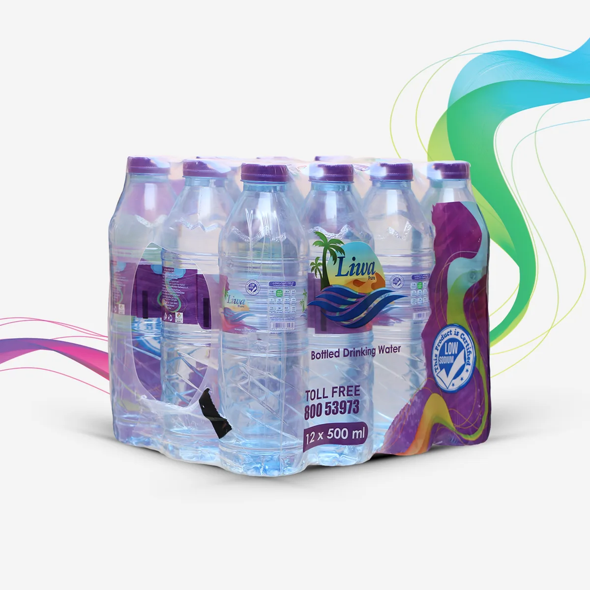 PET 500 ml x 12 pcs - Liwa Drinking Water Abu Dhabi